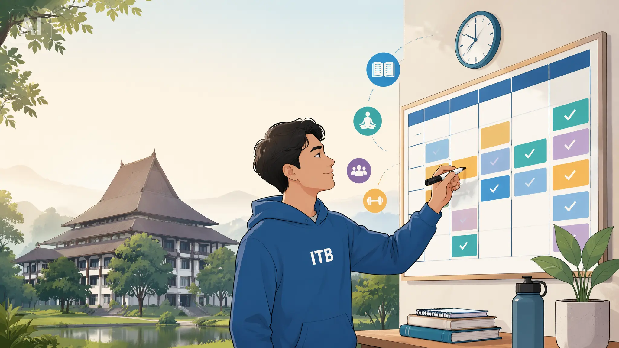 Tips Manajemen Waktu dan Belajar Efektif untuk Mahasiswa Baru ITB